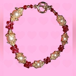 Pink Pearl Bracelet
